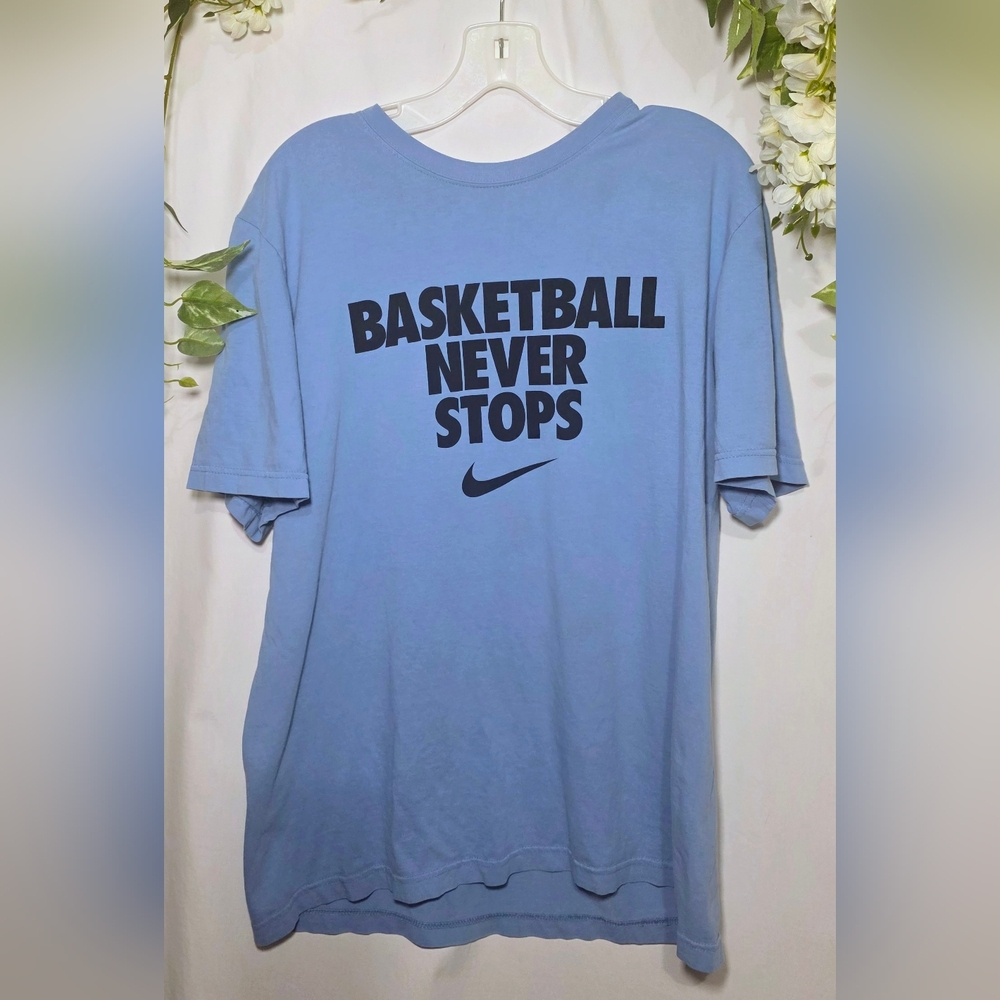 Nike Light Blue Basketball Tee